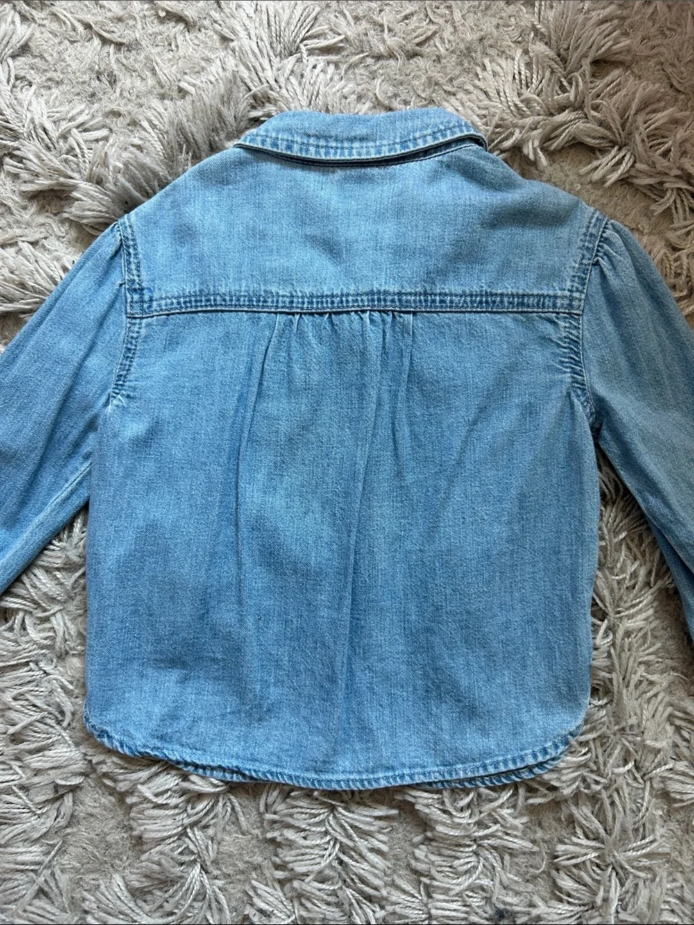 Baby Gab Chambray Shirt Toddler Girls